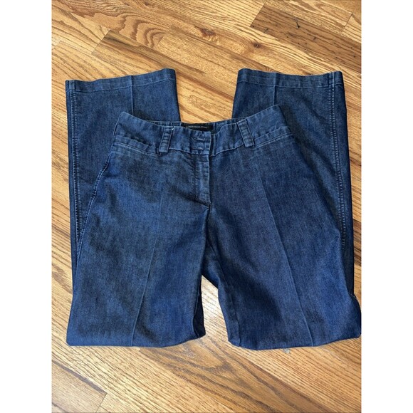 Express Design Studio Correspondent Dress Jeans Size 4 Denim Jeans Classic Blue - Picture 1 of 3